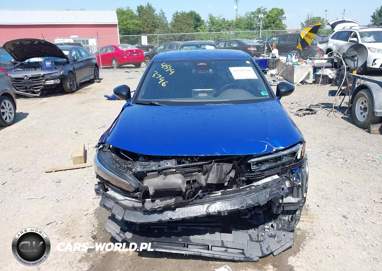 2022 Honda Civic Sport VIN:2HGFE2F55NH605808 - 13