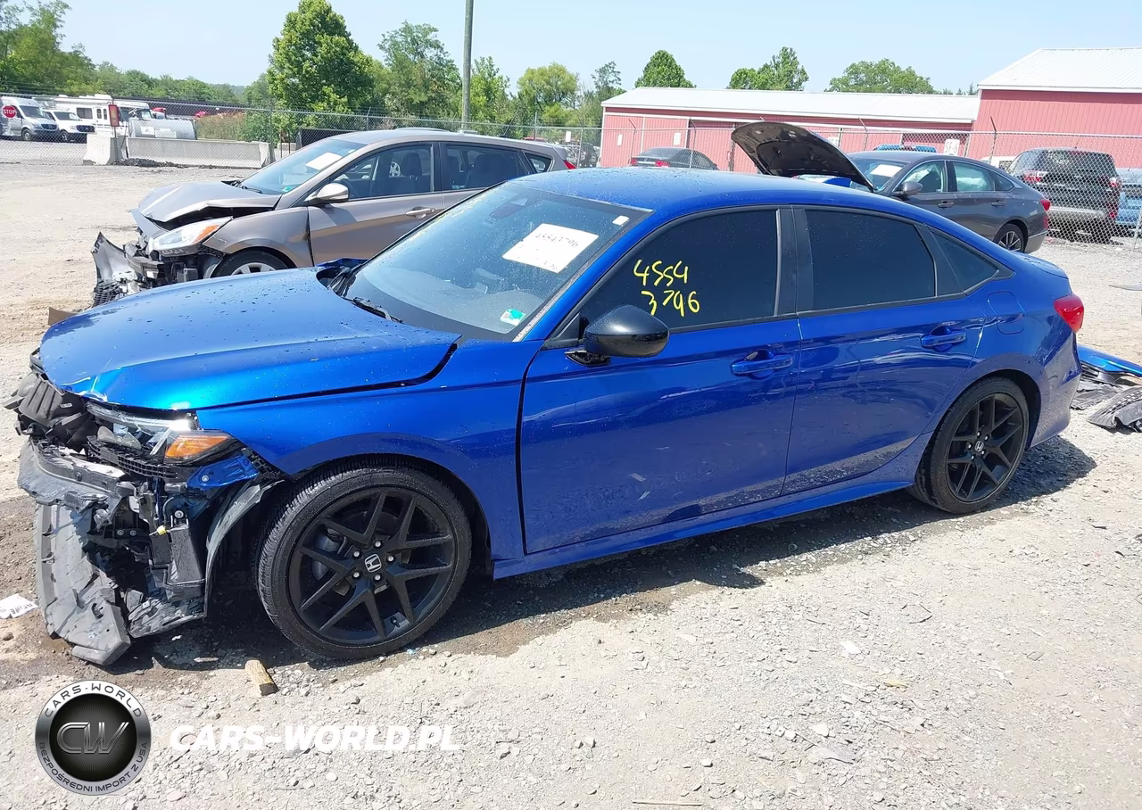 2022 Honda Civic Sport VIN:2HGFE2F55NH605808 - 15