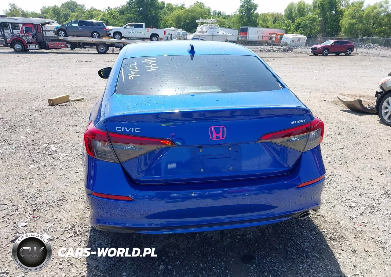 2022 Honda Civic Sport VIN:2HGFE2F55NH605808 - 17