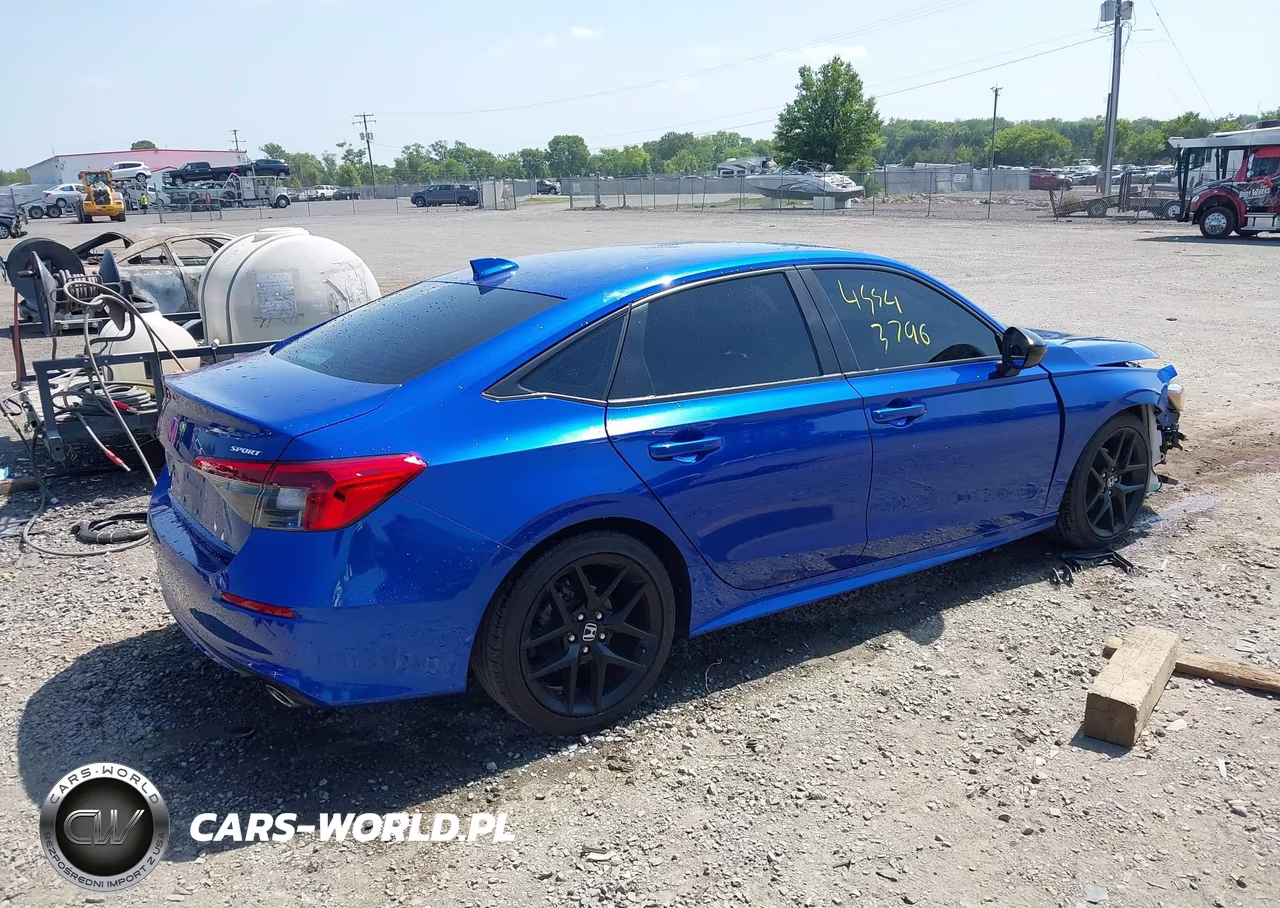 2022 Honda Civic Sport VIN:2HGFE2F55NH605808 - 4