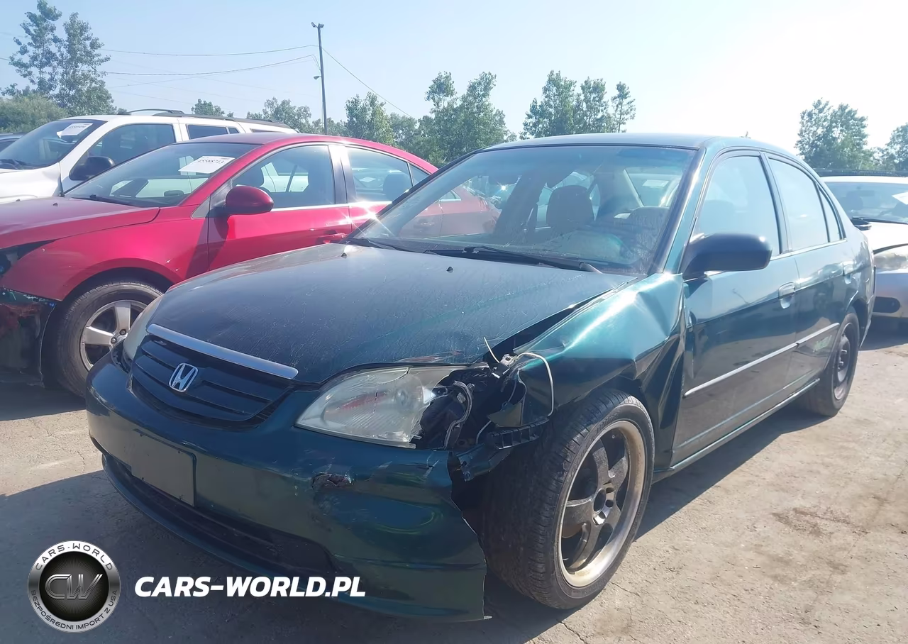 2001 Honda Civic VIN:1HGEN26481L000567 - 2