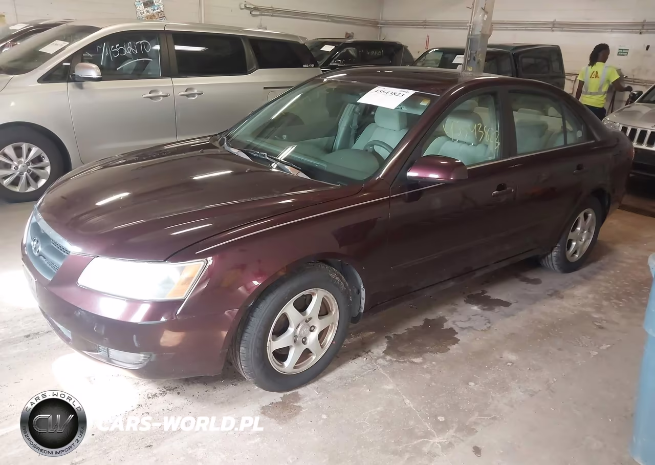 2006 Hyundai Sonata Gls V6-Lx V6 VIN:5NPEU46F66H059580 - 2