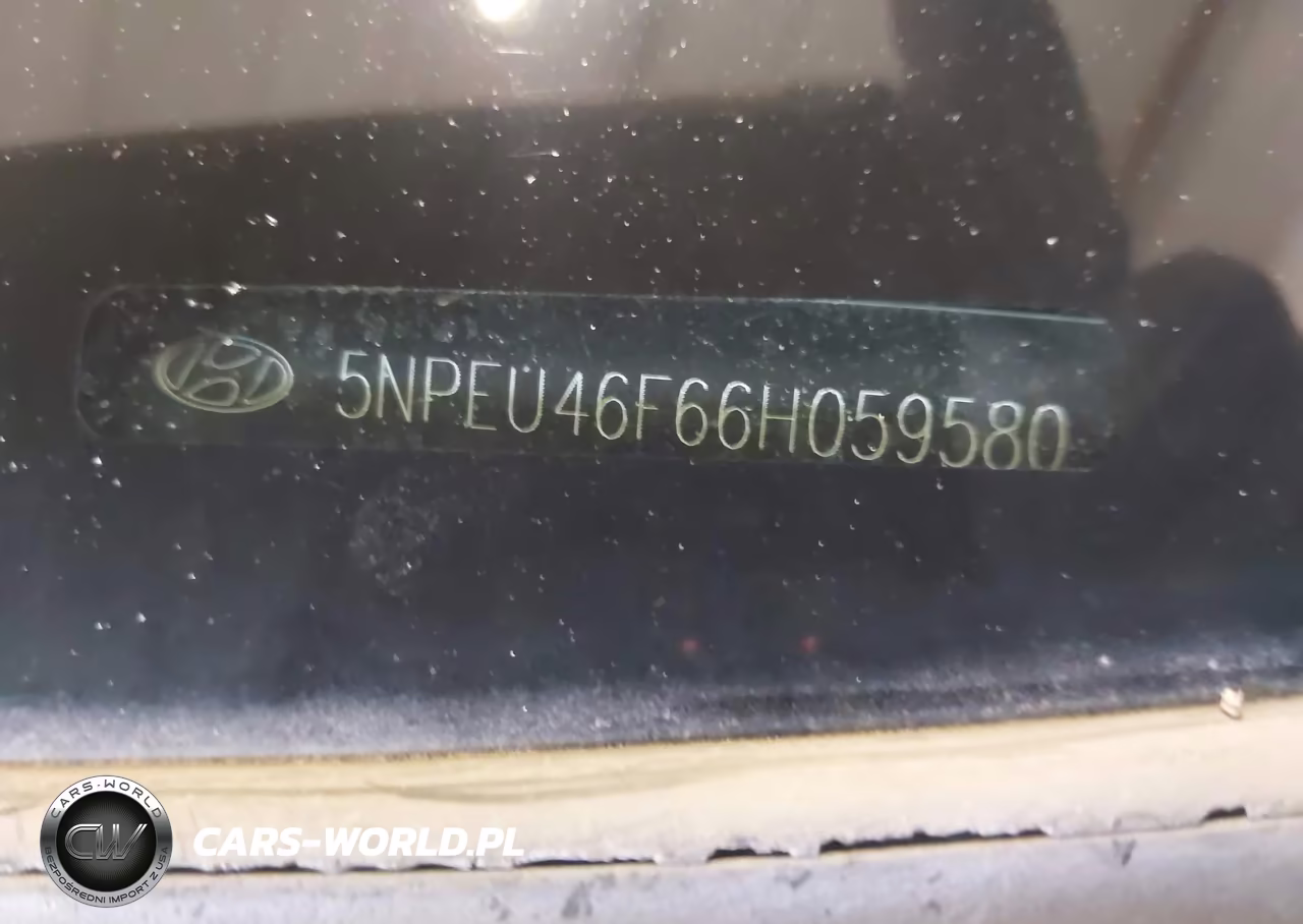 2006 Hyundai Sonata Gls V6-Lx V6 VIN:5NPEU46F66H059580 - 9