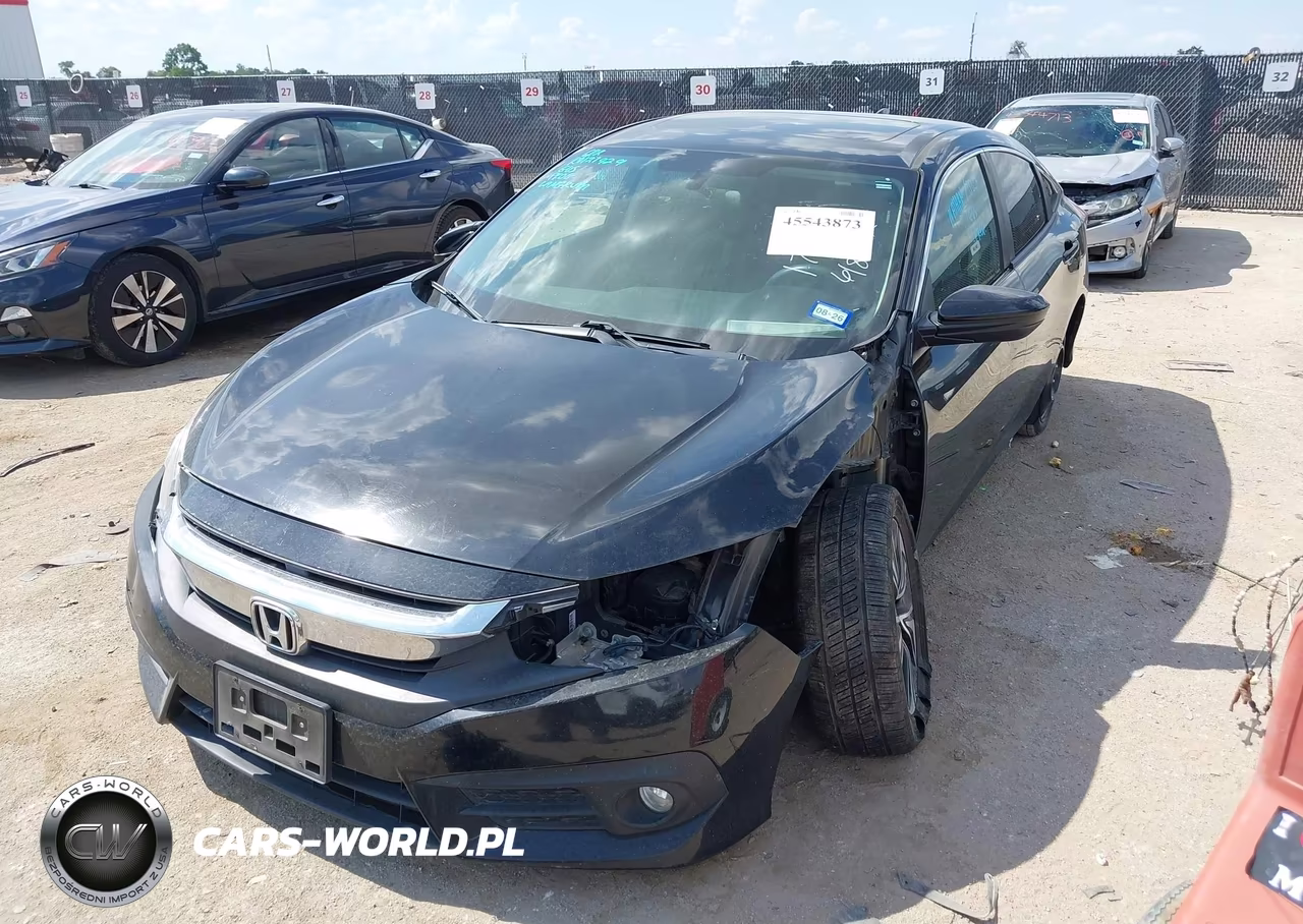 2018 Honda Civic Ex-T VIN:JHMFC1F35JX026609 - 2