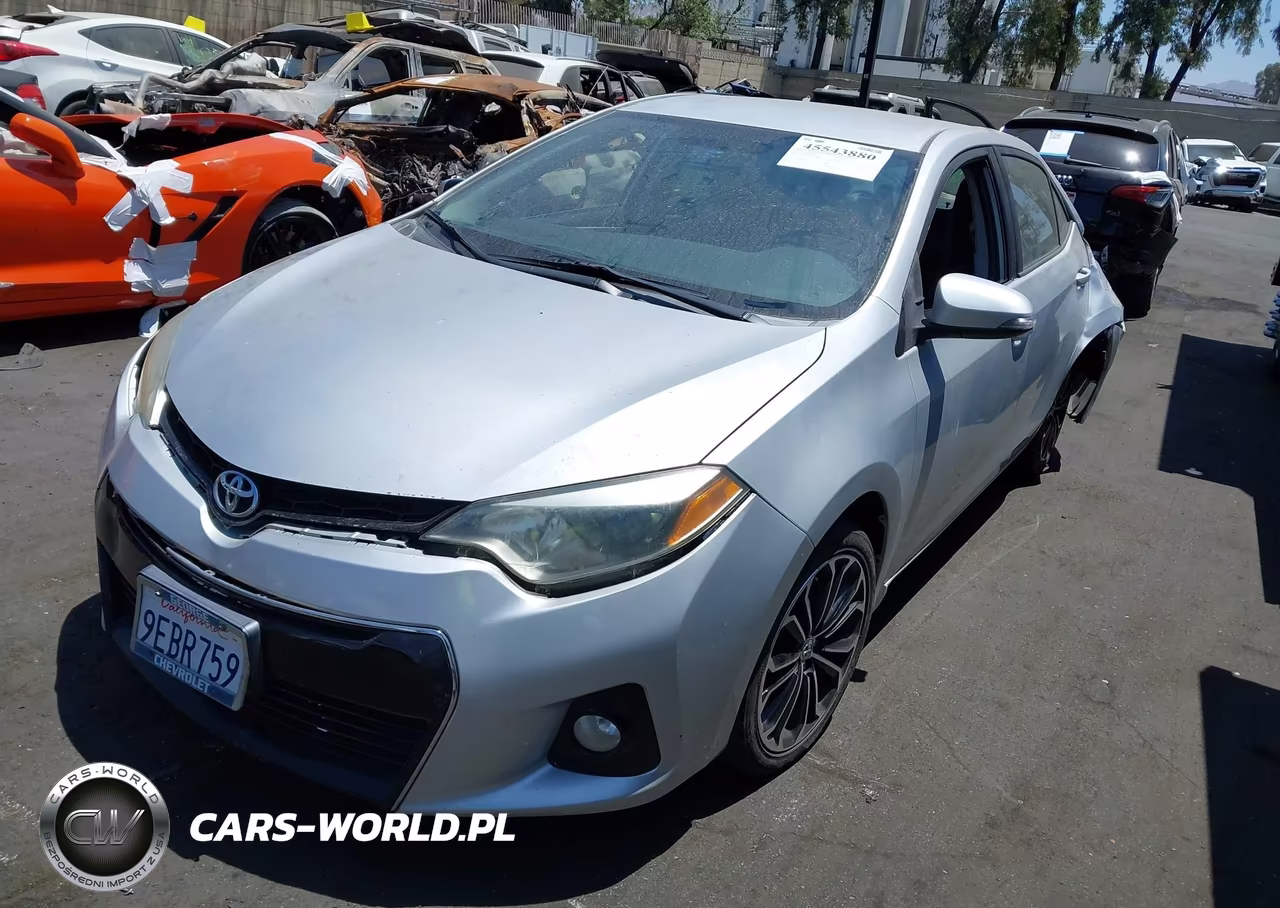 2016 Toyota Corolla S Plus VIN:5YFBURHE9GP419725 - 2