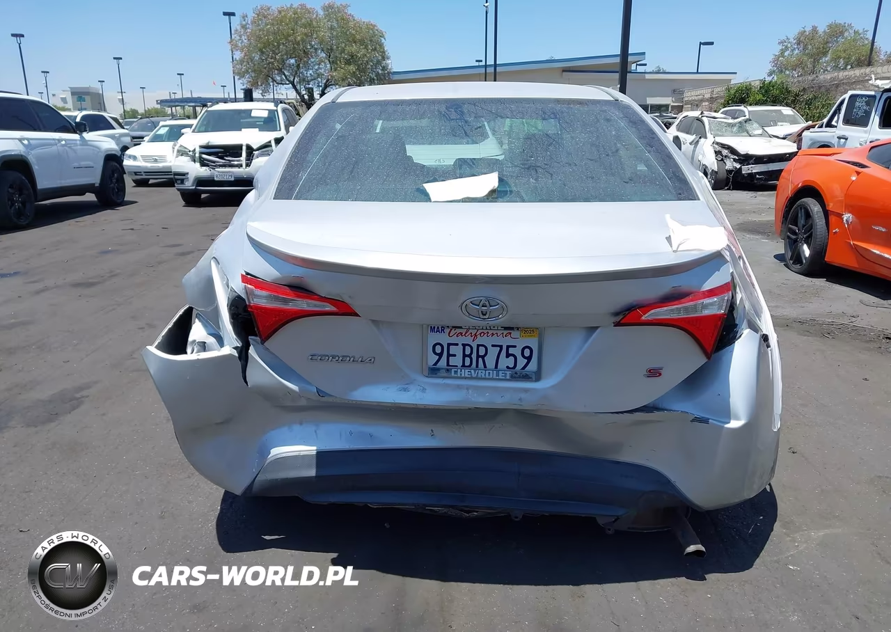 2016 Toyota Corolla S Plus VIN:5YFBURHE9GP419725 - 6