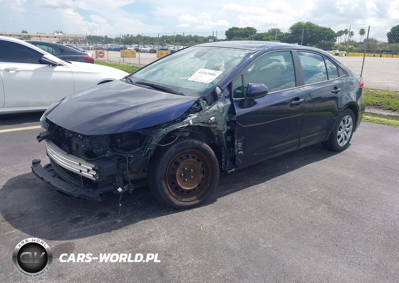 2022 Toyota Corolla Le VIN:5YFEPMAE7NP284064 - 2
