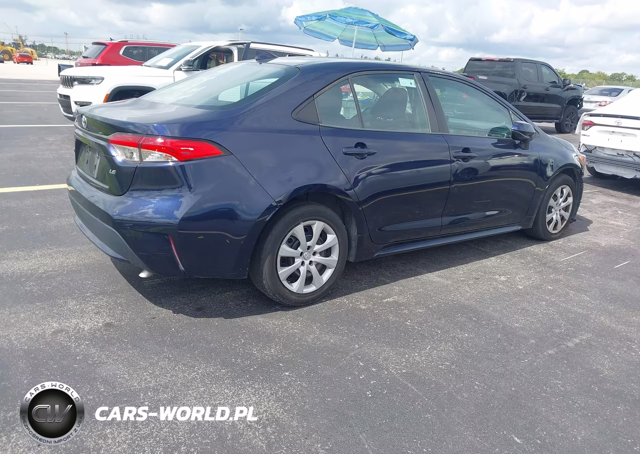 2022 Toyota Corolla Le VIN:5YFEPMAE7NP284064 - 4