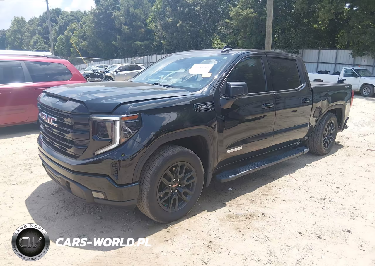 2024 GMC Sierra 1500 4Wd Short Box Elevation With 3Sb VIN:3GTUUCED2RG252800 - 2