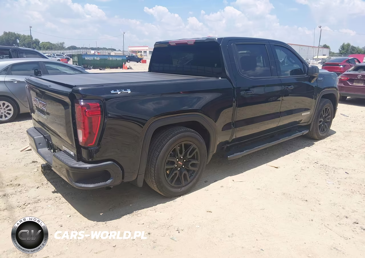 2024 GMC Sierra 1500 4Wd Short Box Elevation With 3Sb VIN:3GTUUCED2RG252800 - 4