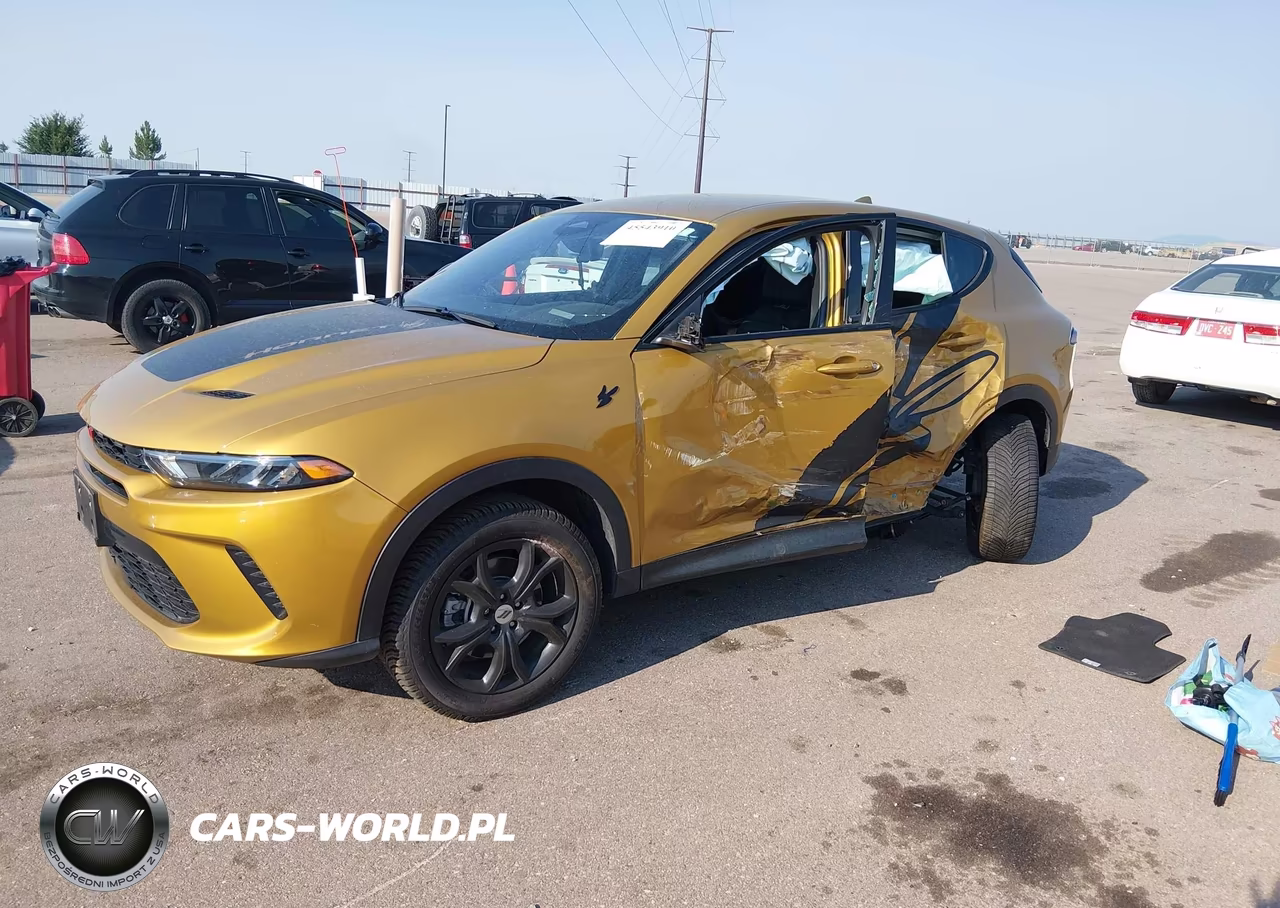 2023 Dodge Hornet Gt Awd VIN:ZACNDFAN2P3A02285 - 2