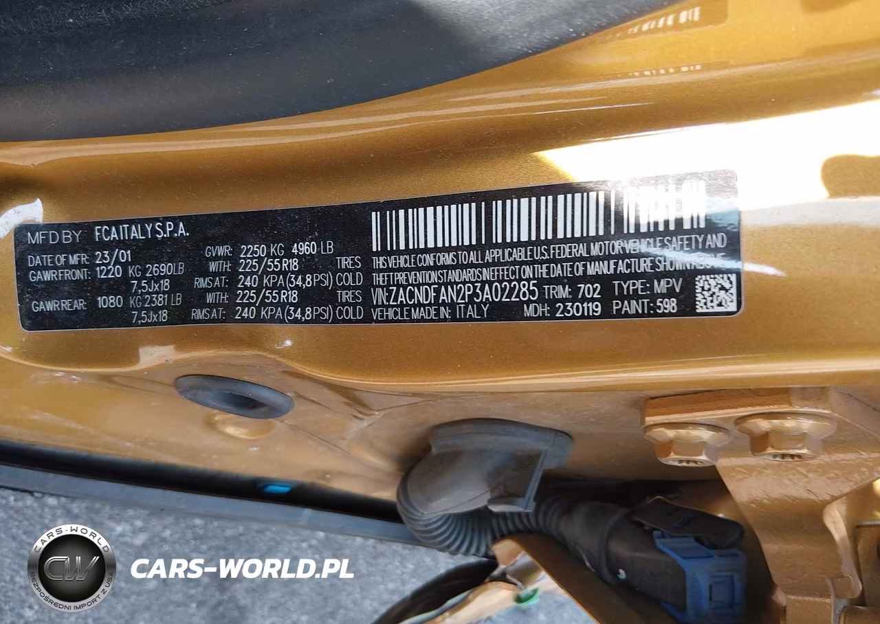 2023 Dodge Hornet Gt Awd VIN:ZACNDFAN2P3A02285 - 9