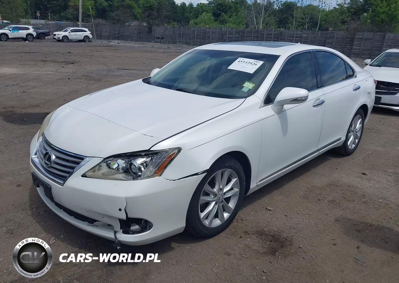 2012 Lexus Es 350 VIN:JTHBK1EG3C2508016 - 2