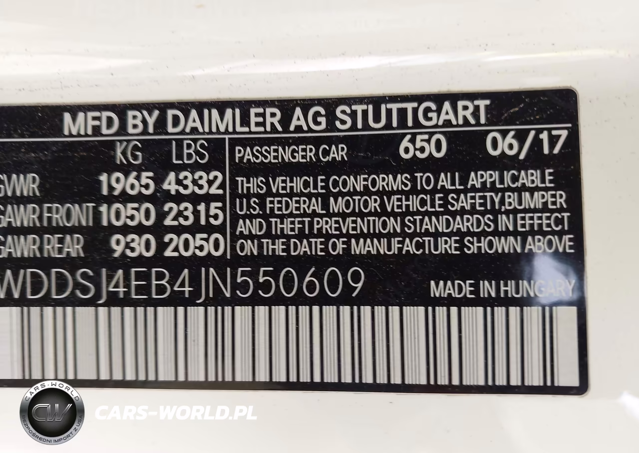 2018 Mercedes-Benz Cla 250 VIN:WDDSJ4EB4JN550609 - 9