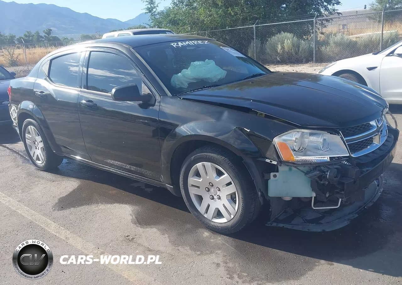 2014 Dodge Avenger Se VIN:1C3CDZAB6EN166785 - 1