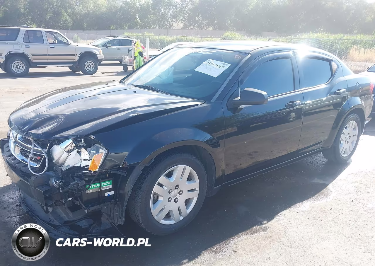 2014 Dodge Avenger Se VIN:1C3CDZAB6EN166785 - 2