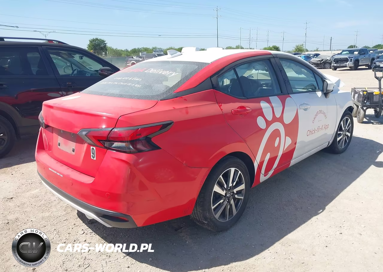 2022 Nissan Versa 1.6 Sv Xtronic Cvt VIN:3N1CN8EV7NL853204 - 4