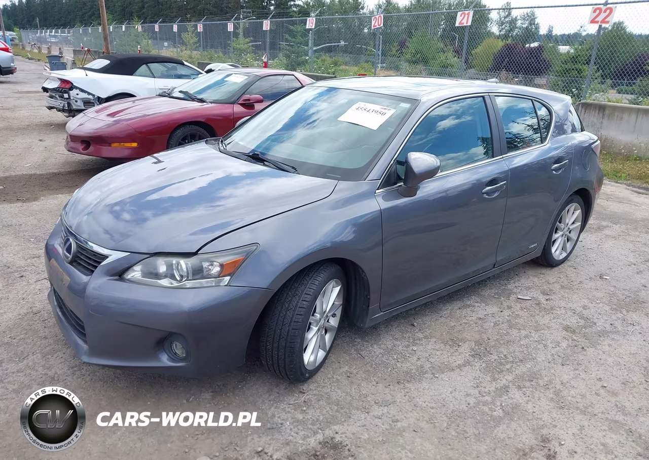 2013 Lexus Ct 200H VIN:JTHKD5BH9D2132809 - 2