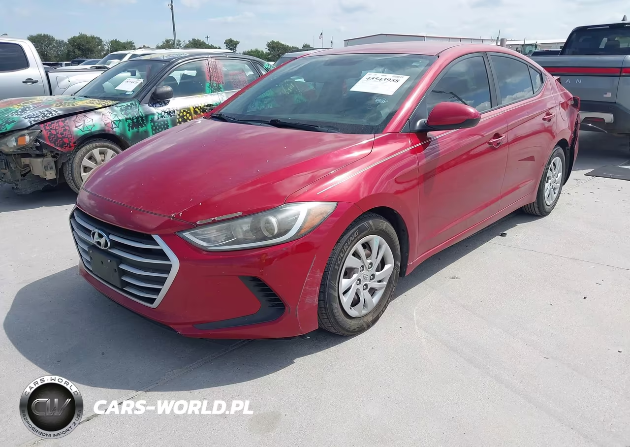 2018 Hyundai Elantra Se VIN:KMHD74LF2JU450145 - 2