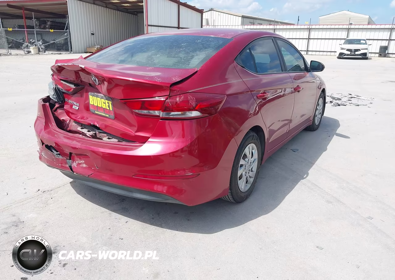 2018 Hyundai Elantra Se VIN:KMHD74LF2JU450145 - 4