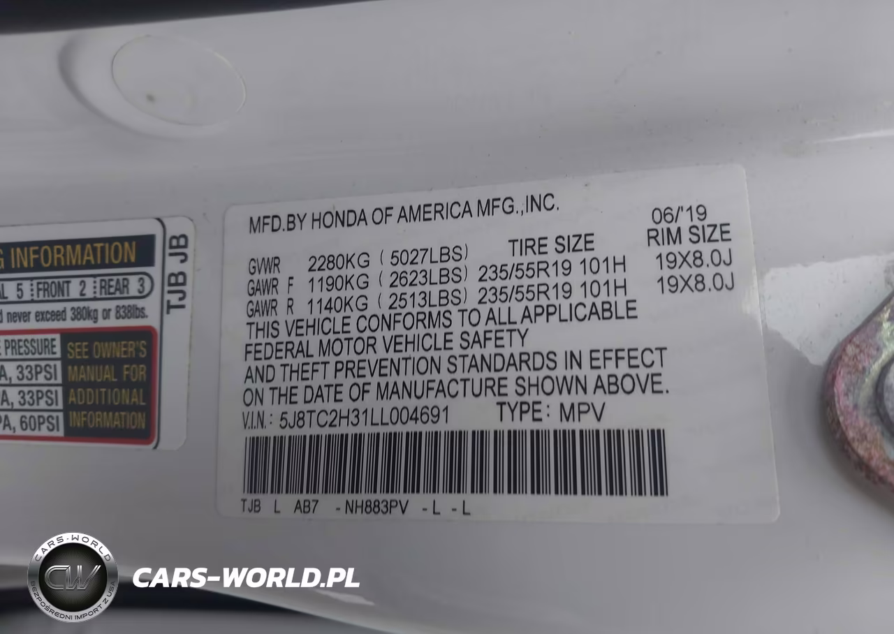 2020 Acura Rdx Standard VIN:5J8TC2H31LL004691 - 9