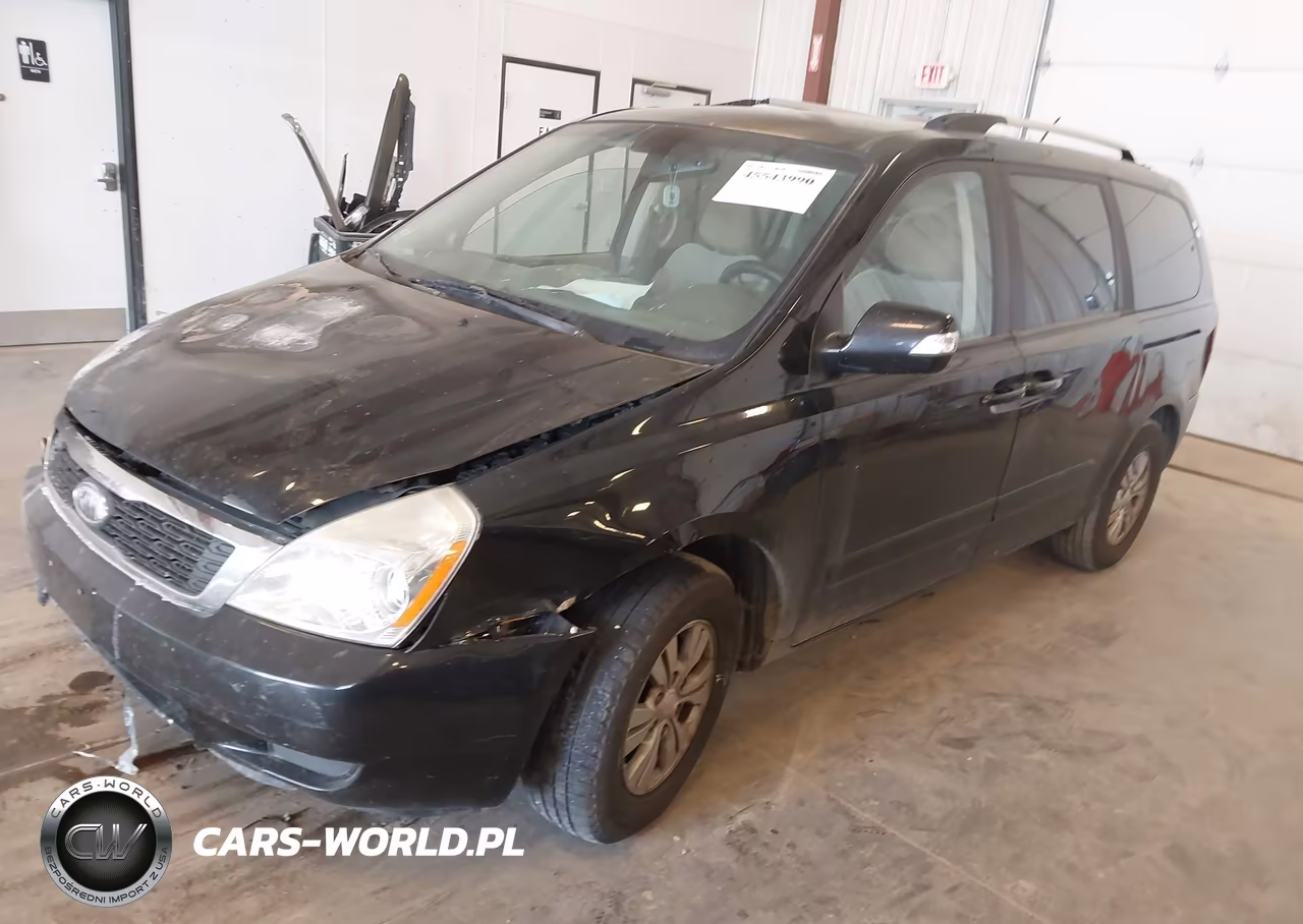 2012 Kia Sedona Lx VIN:KNDMG4C74C6485693 - 2