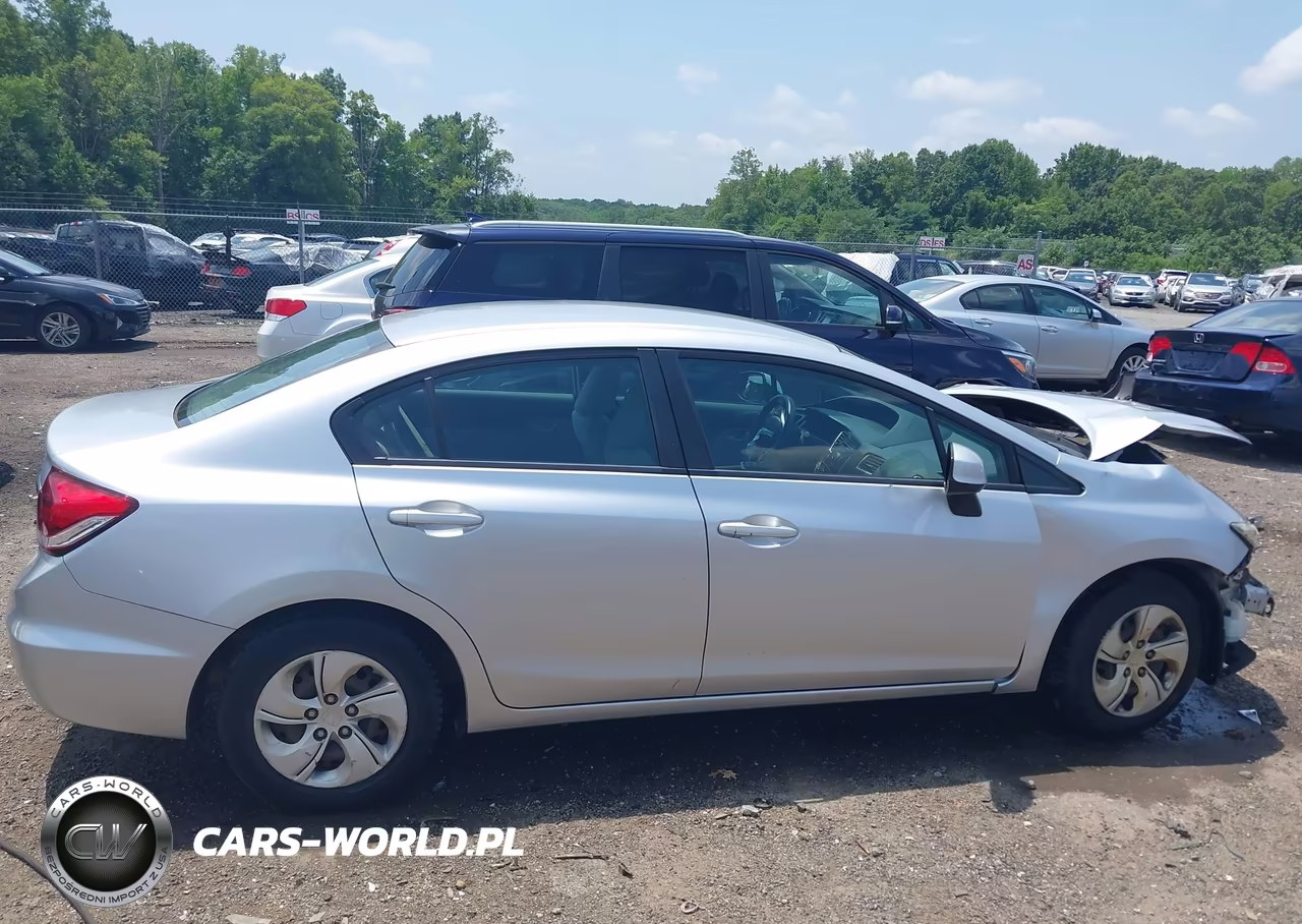 2013 Honda Civic Lx VIN:2HGFB2F50DH503520 - 14