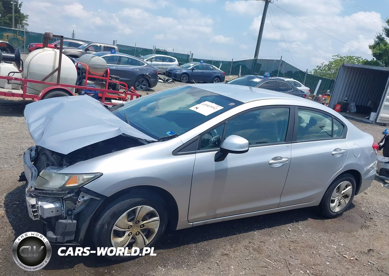 2013 Honda Civic Lx VIN:2HGFB2F50DH503520 - 15