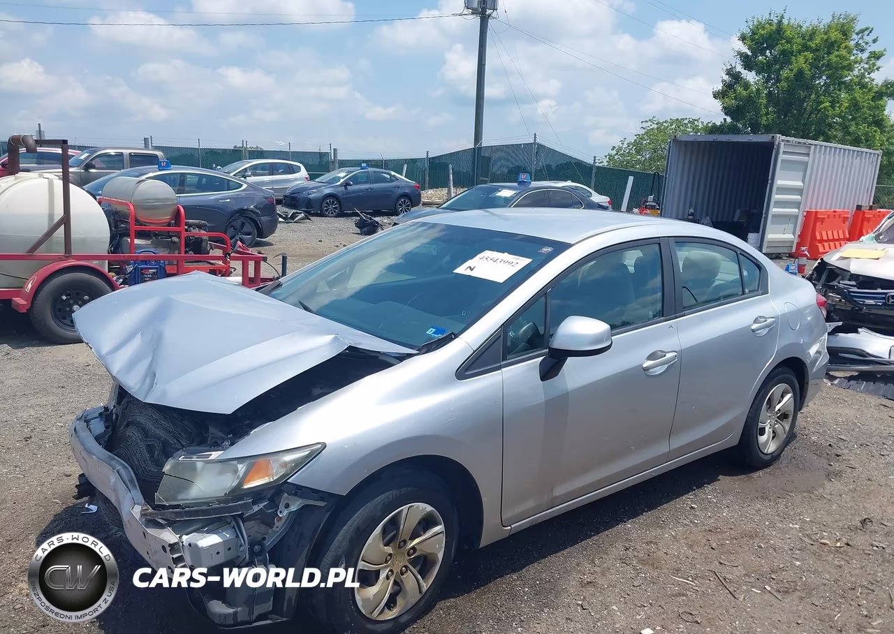 2013 Honda Civic Lx VIN:2HGFB2F50DH503520 - 2