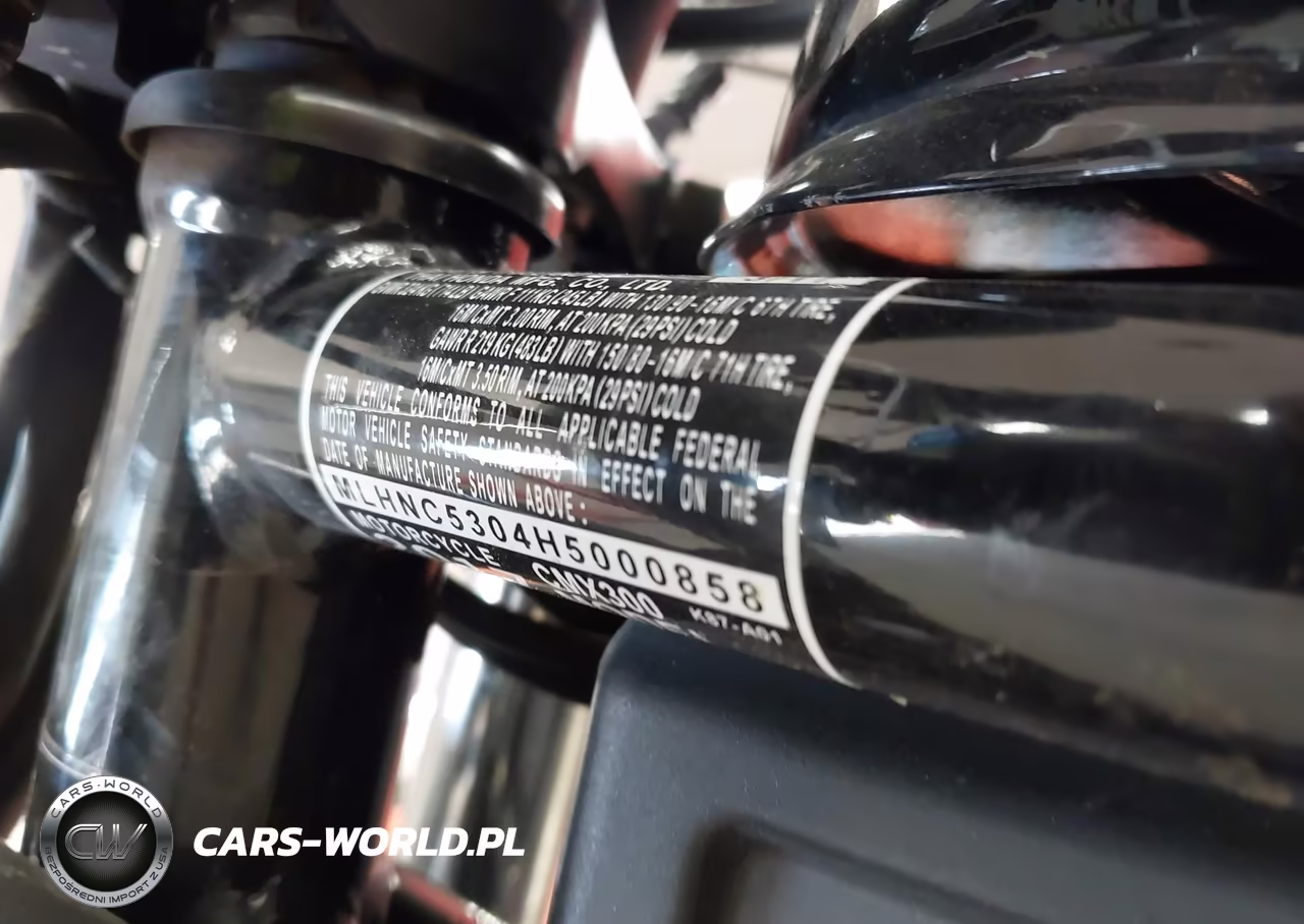 2017 Honda Cmx300 VIN:MLHNC5304H5000858 - 10