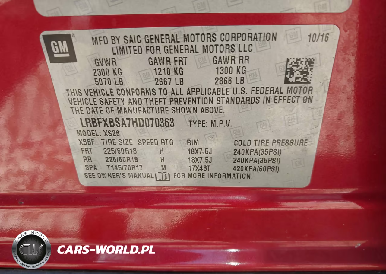 2017 Buick Envision Essence VIN:LRBFXBSA7HD070363 - 9