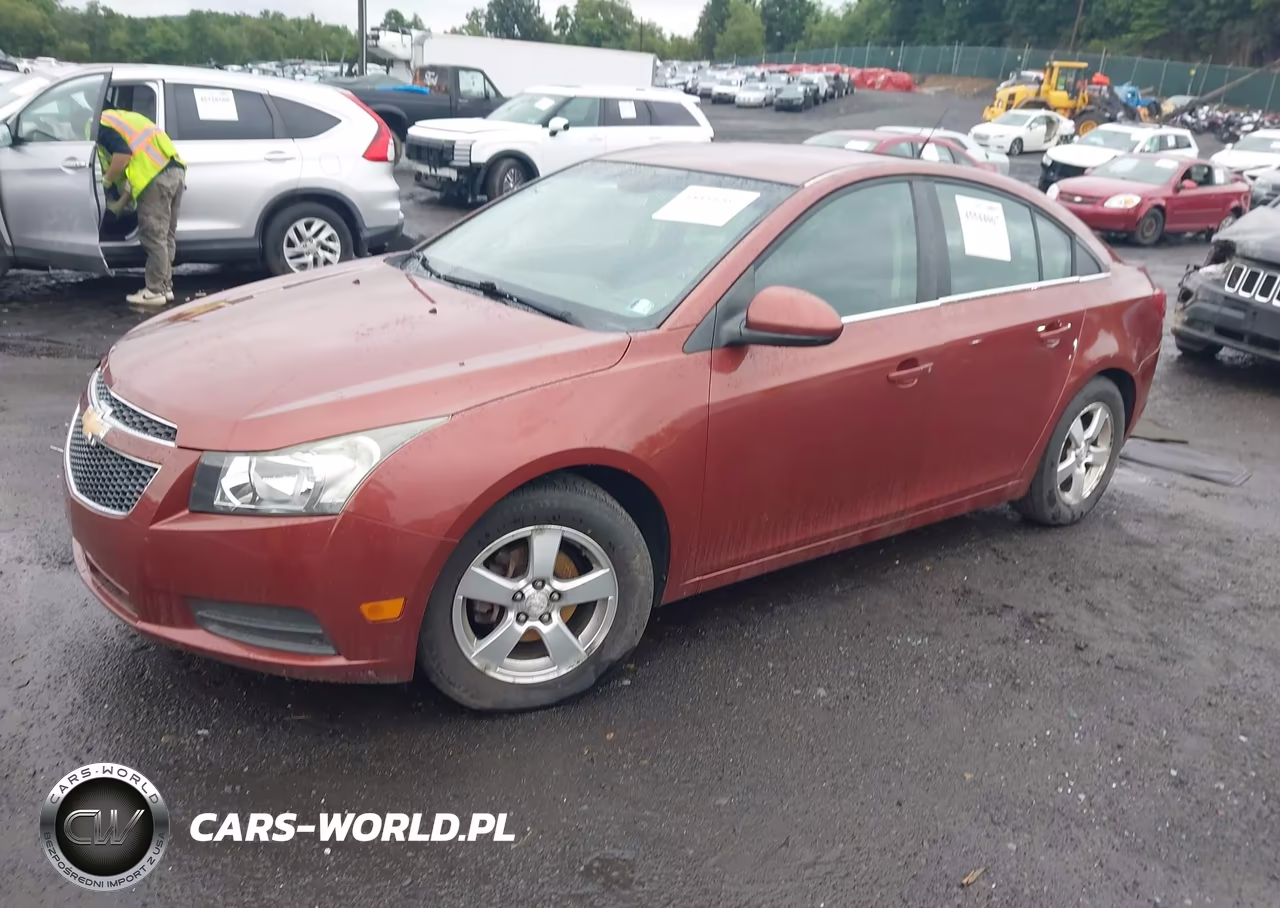 2012 Chevrolet Cruze 1Lt VIN:1G1PF5SC0C7272361 - 2