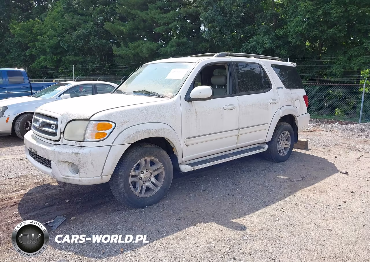 2003 Toyota Sequoia Limited V8 VIN:5TDBT48A93S204740 - 2