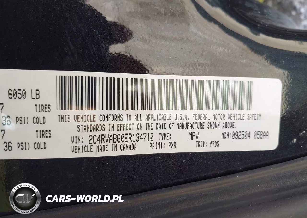 2014 Volkswagen Routan Se VIN:2C4RVABG0ER134710 - 9