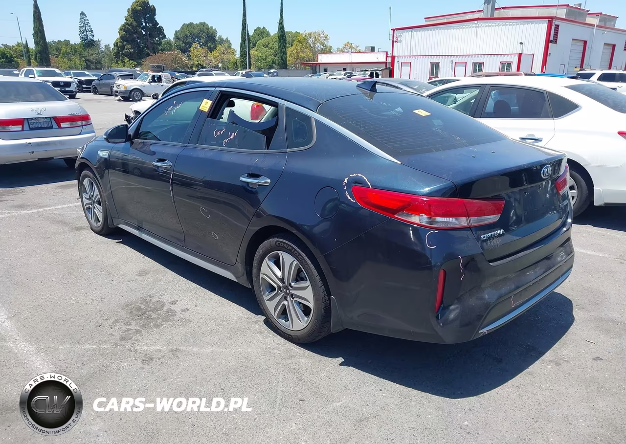 2017 Kia Optima Hybrid Ex VIN:KNAGU4LE7H5017472 - 3
