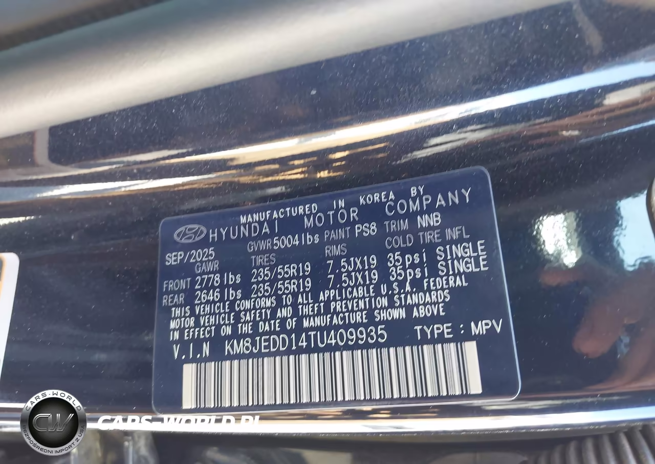 2026 Hyundai Tucson Hybrid Limited VIN:KM8JEDD14TU409935 - 9