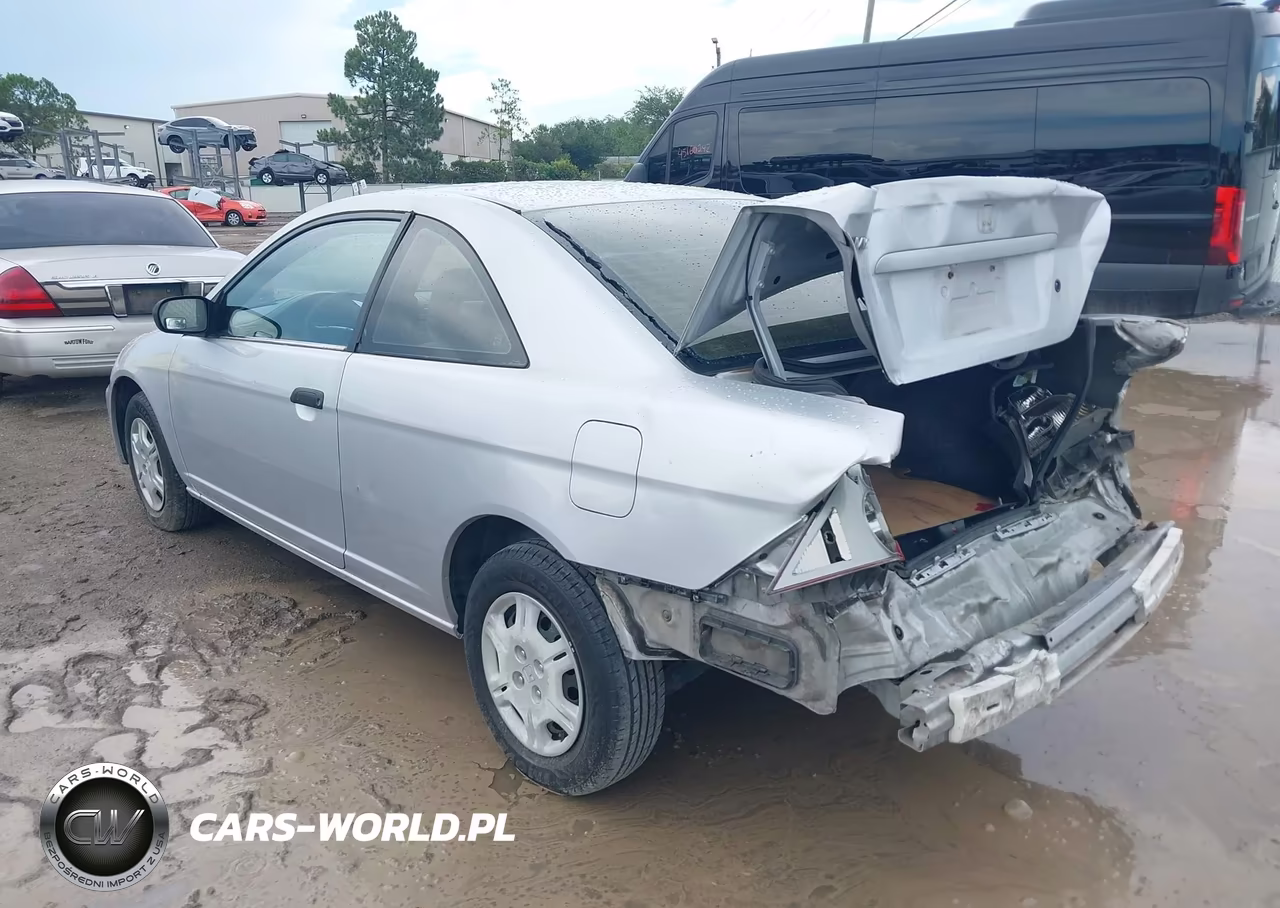 2001 Honda Civic Lx VIN:1HGEM21591L124690 - 3