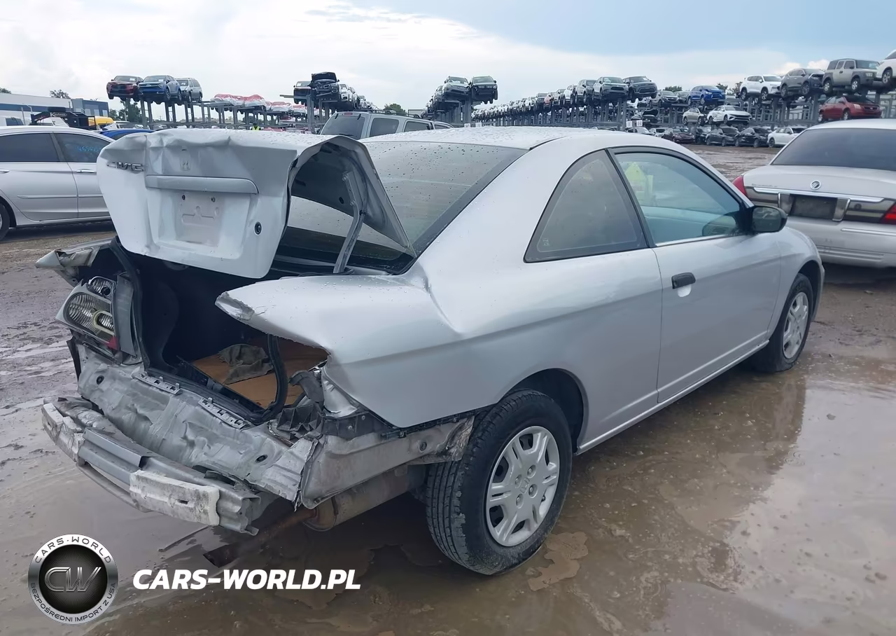 2001 Honda Civic Lx VIN:1HGEM21591L124690 - 4