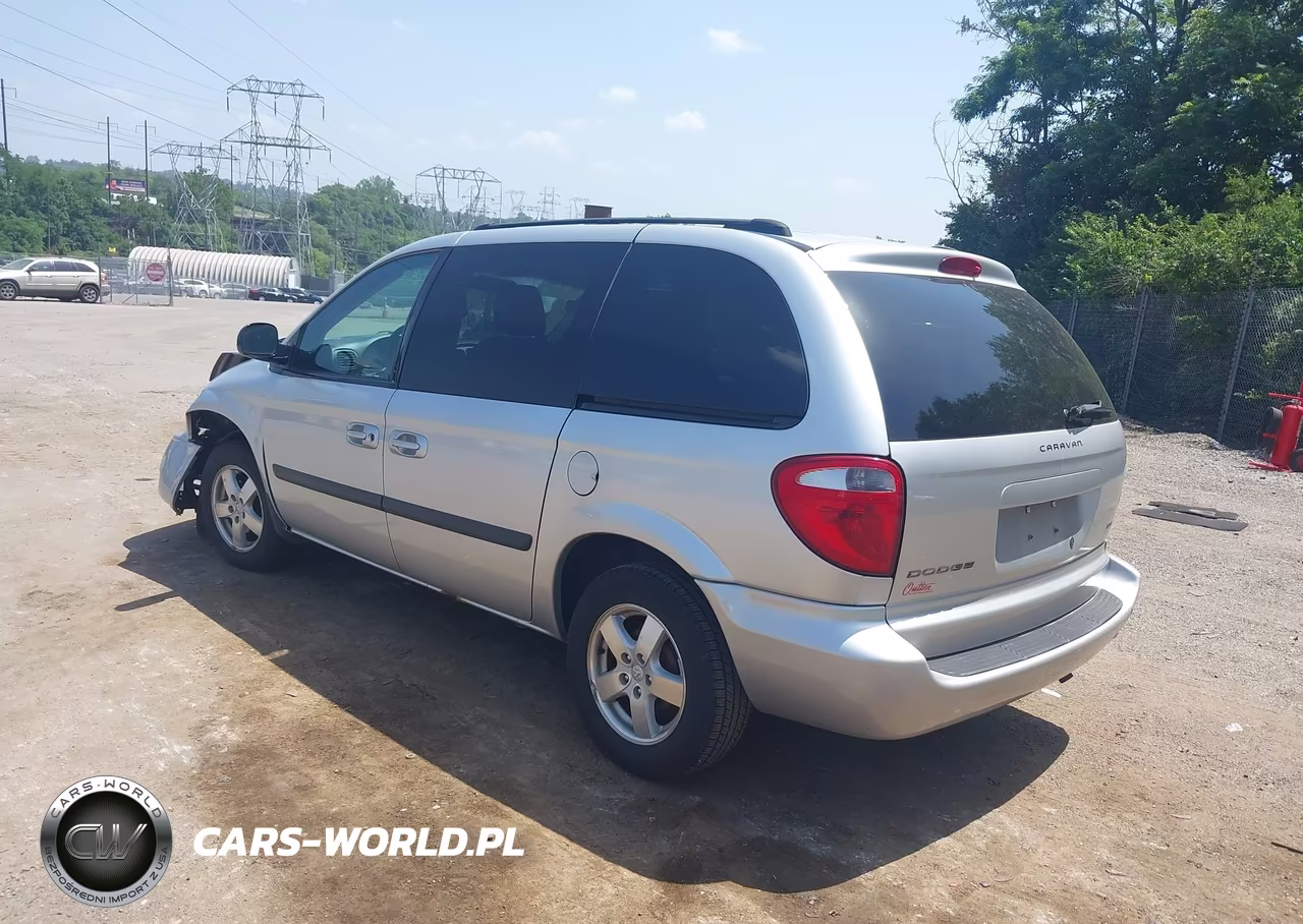 2006 Dodge Caravan Sxt VIN:1D4GP45R86B529849 - 3