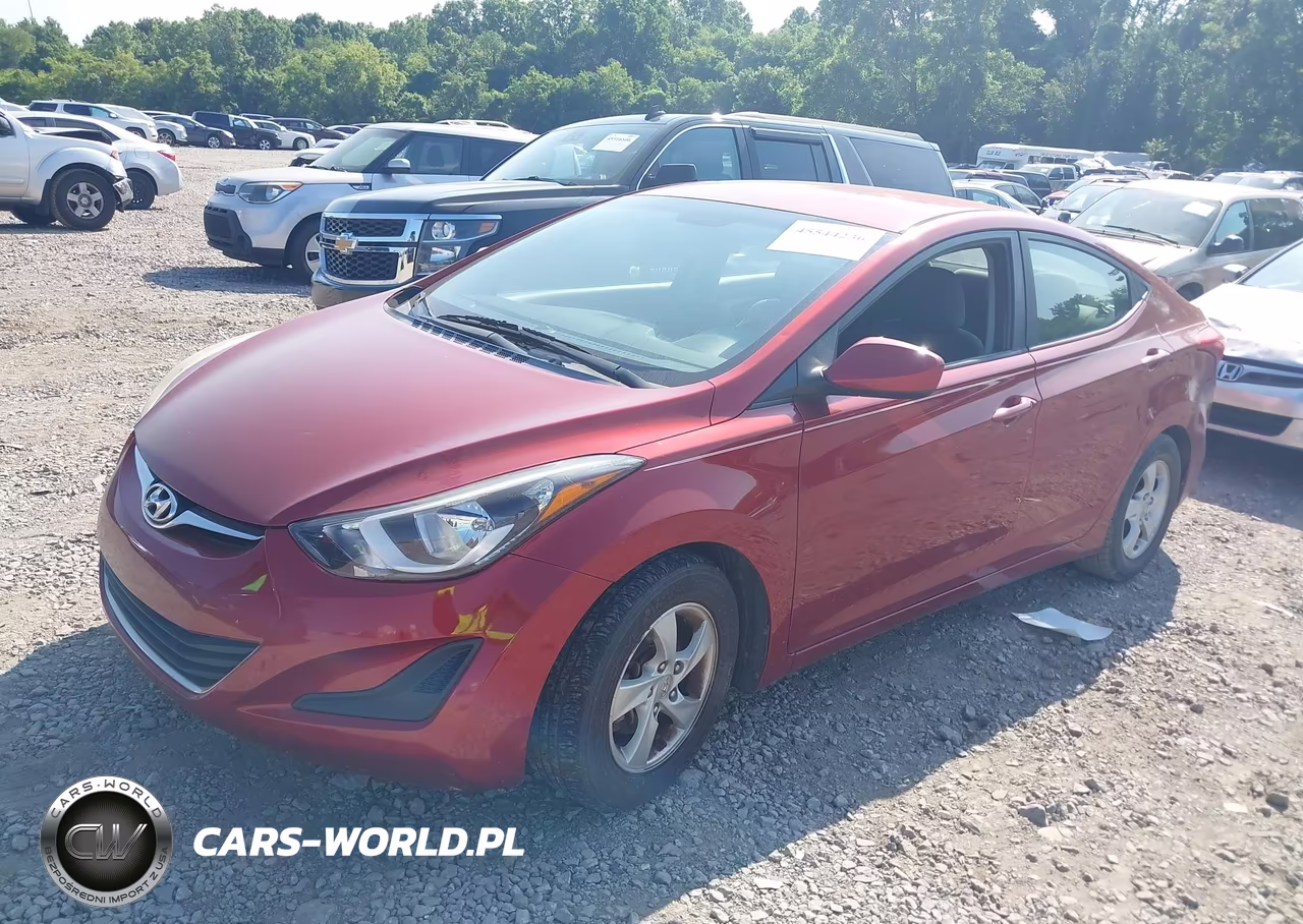 2015 Hyundai Elantra Se VIN:5NPDH4AE4FH585978 - 2