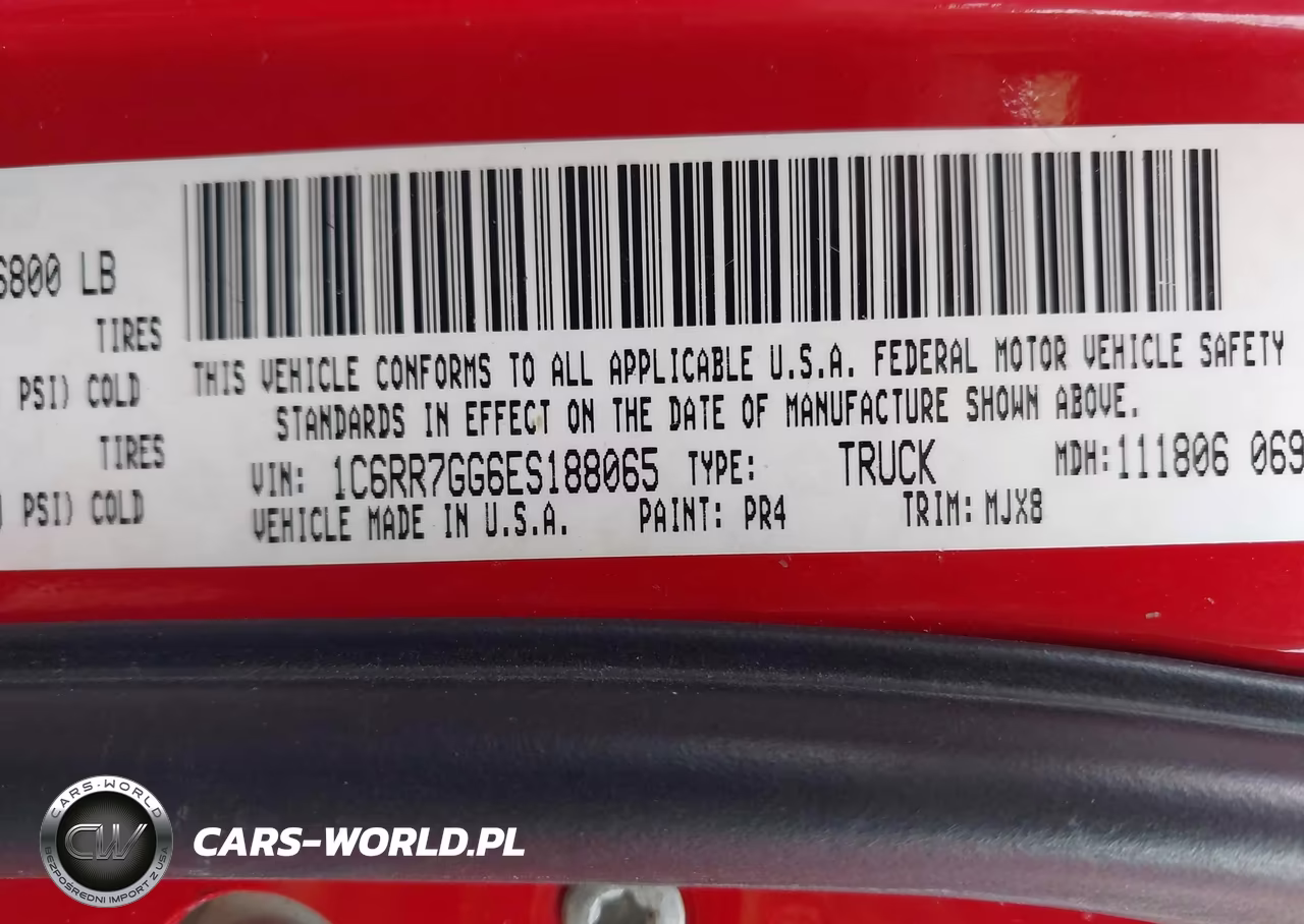 2014 Ram 1500 Big Horn VIN:1C6RR7GG6ES188065 - 9
