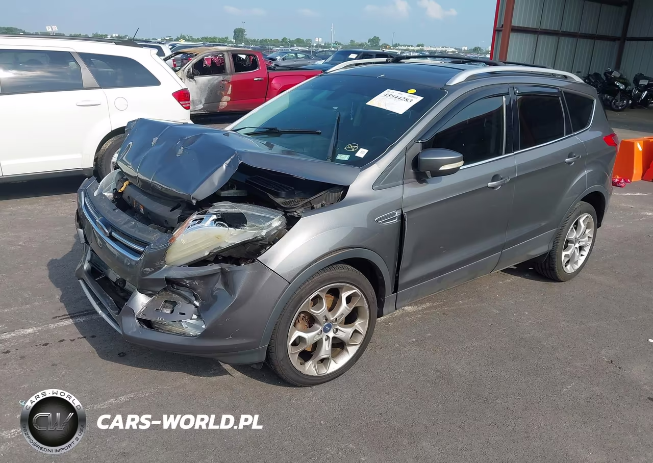 2013 Ford Escape Titanium VIN:1FMCU0J92DUB27650 - 2