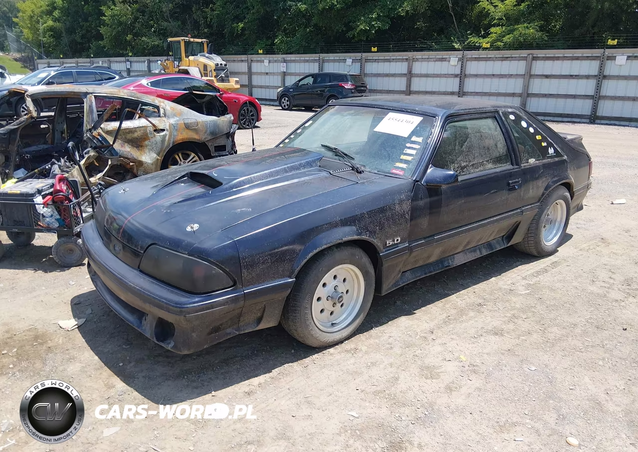 1988 Ford Mustang Gt VIN:1FABP42E9JF174075 - 2
