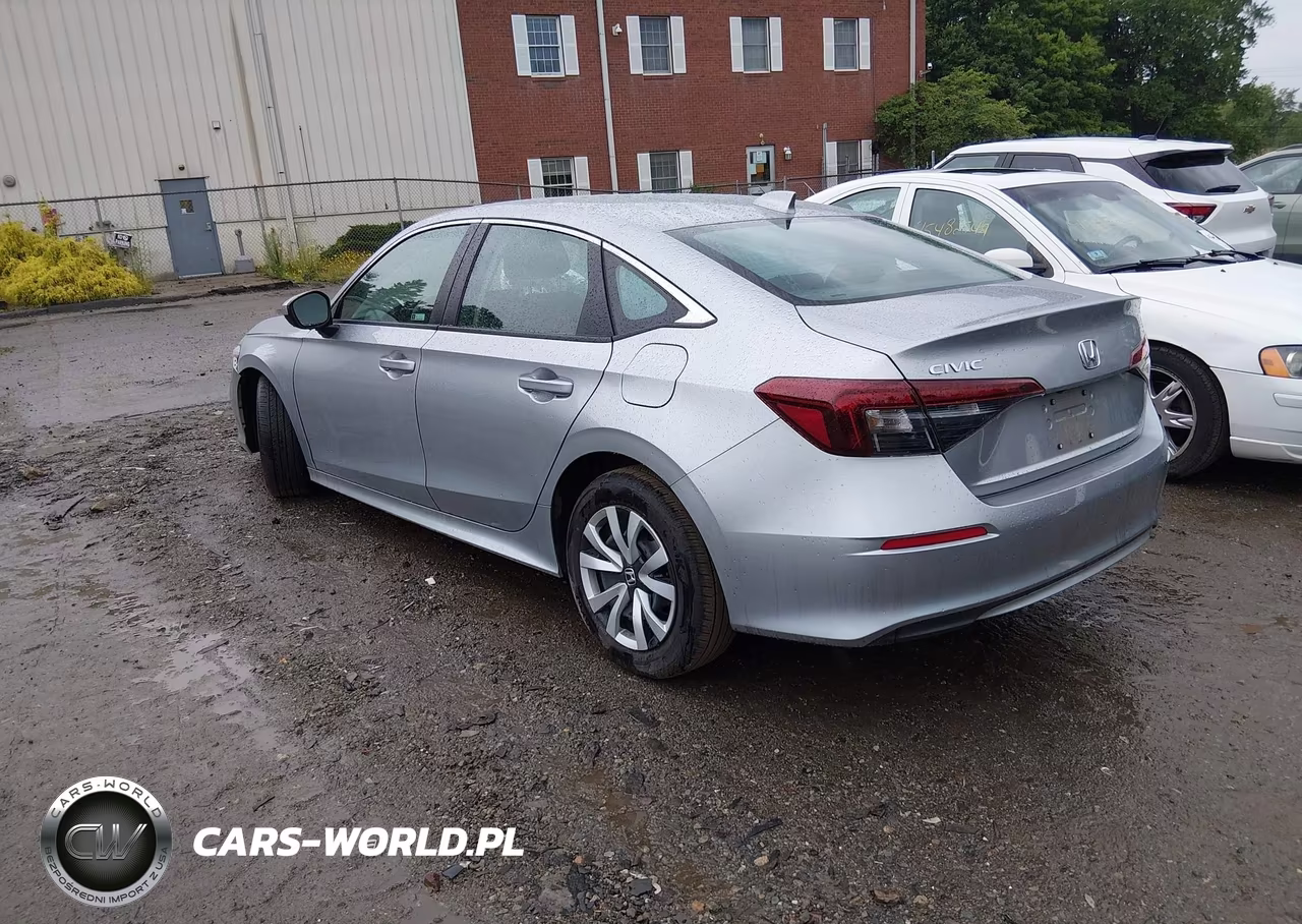 2026 Honda Civic Lx VIN:2HGFE2F22TH553251 - 3