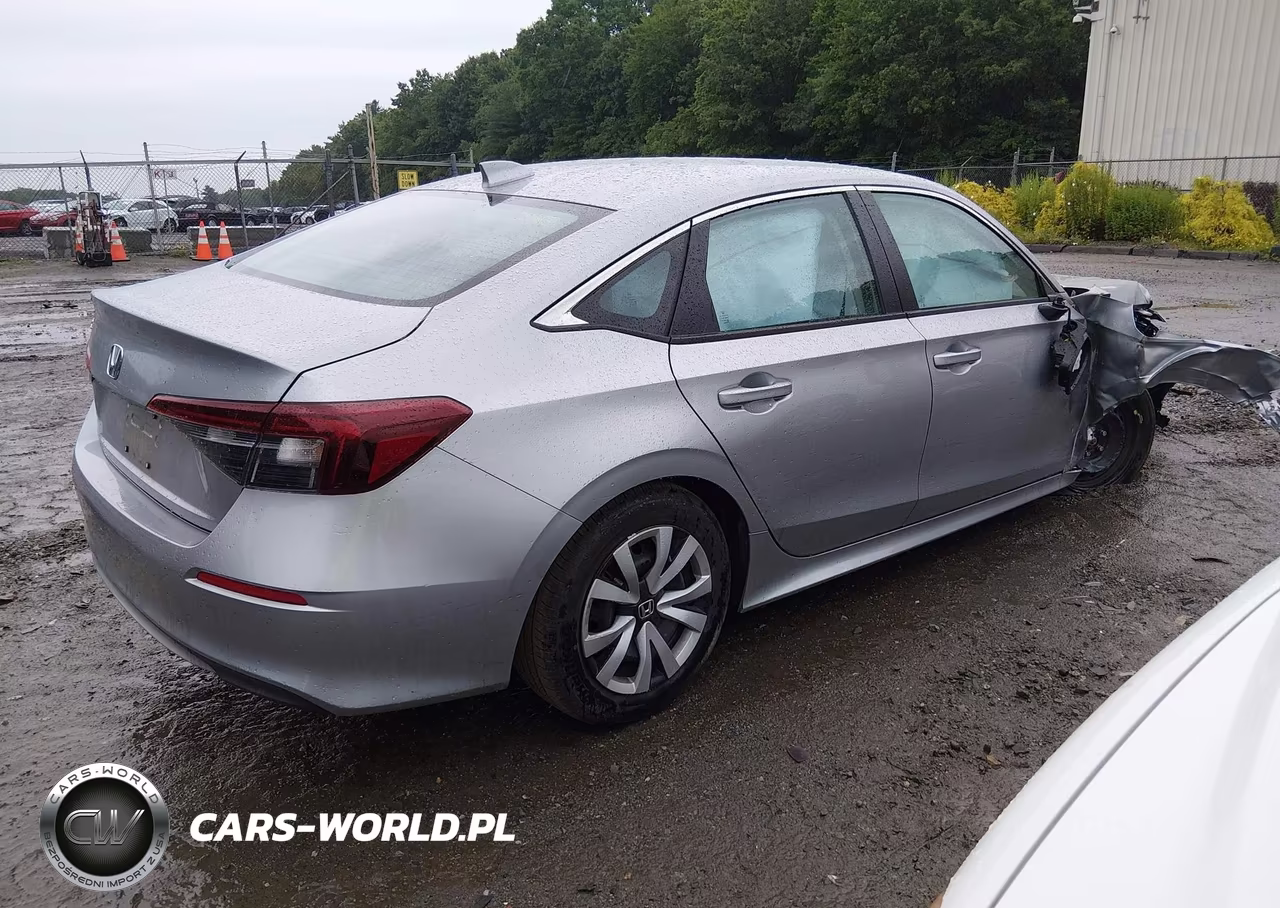 2026 Honda Civic Lx VIN:2HGFE2F22TH553251 - 4