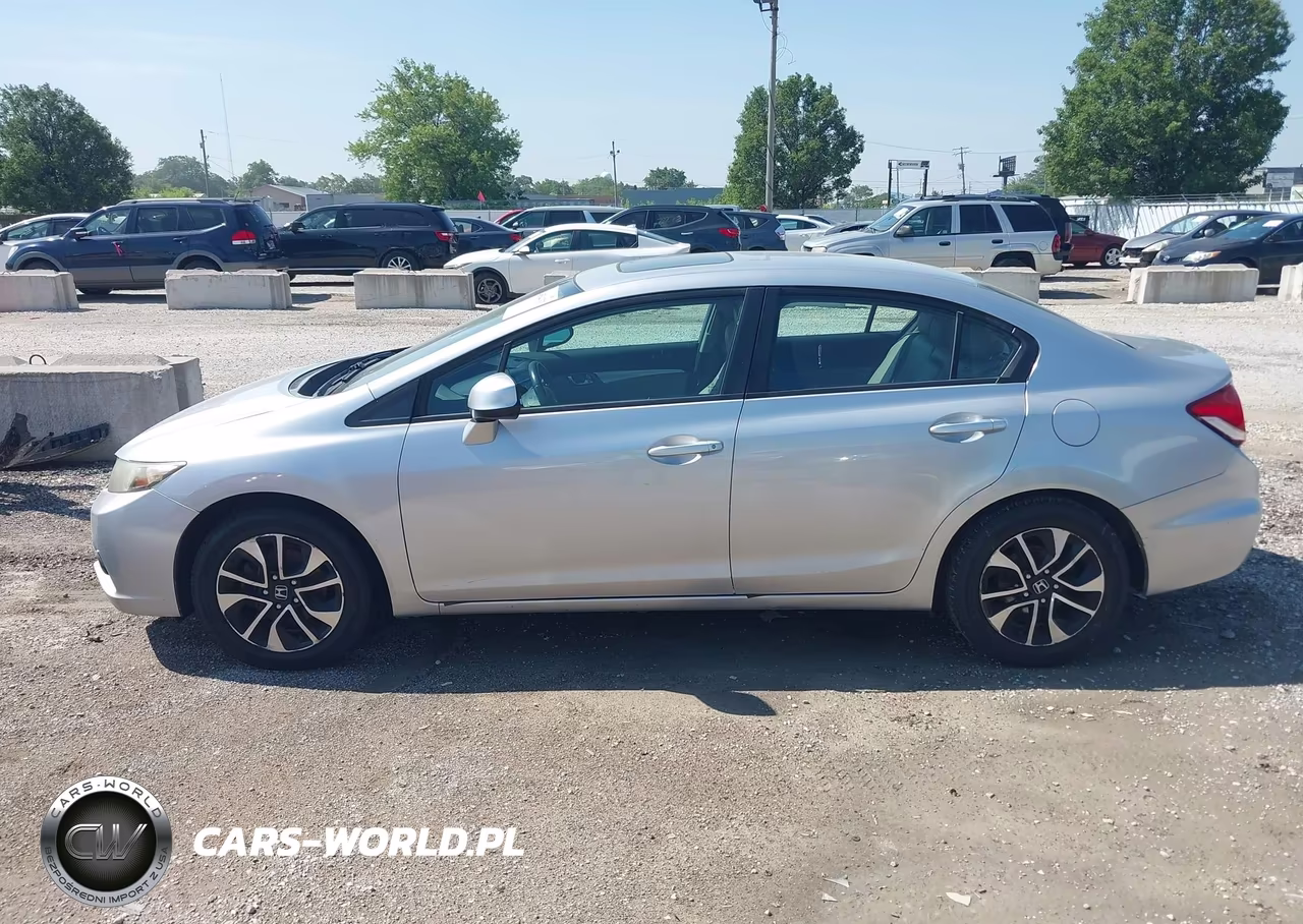 2013 Honda Civic Ex-L VIN:19XFB2F93DE256684 - 14