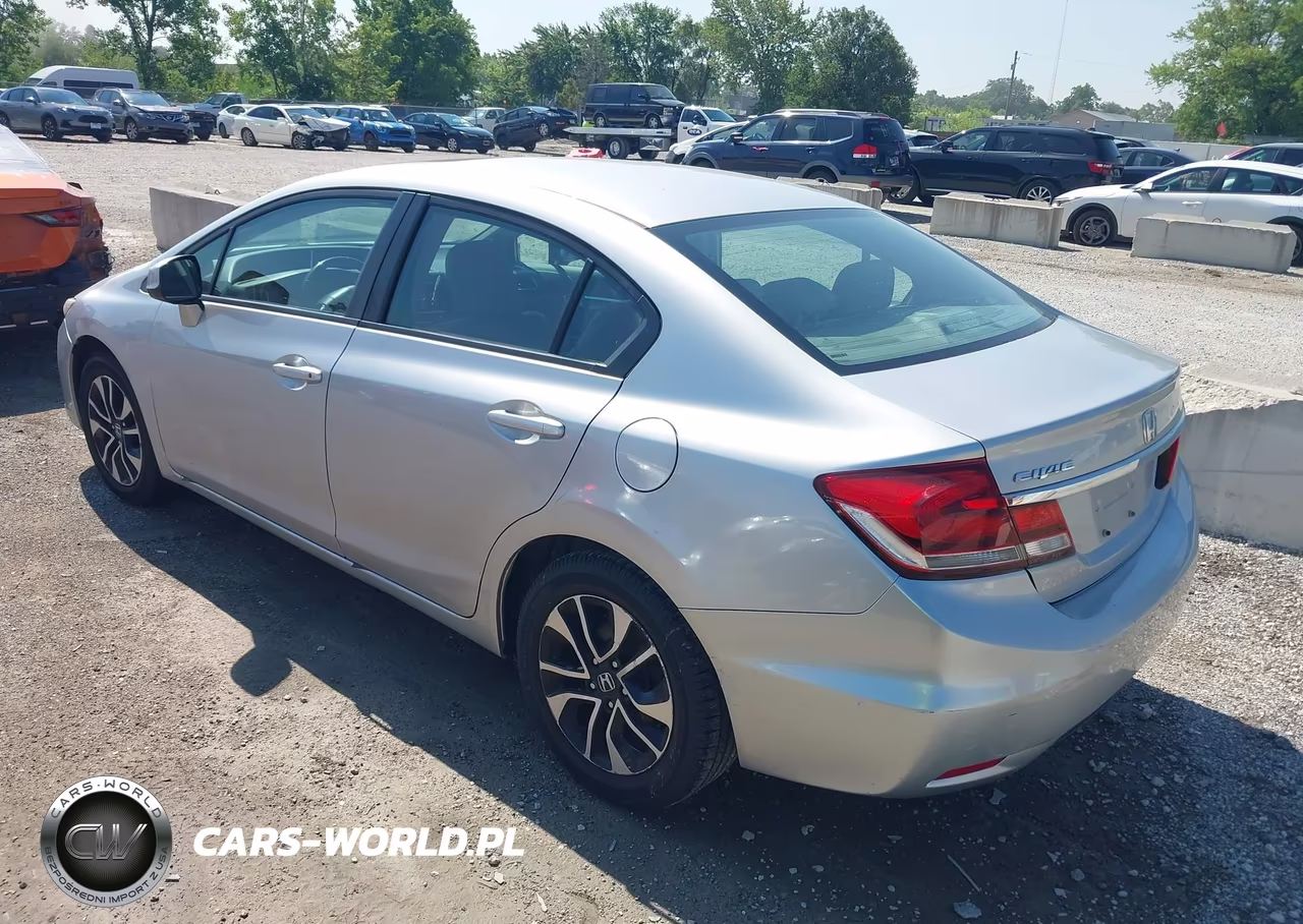 2013 Honda Civic Ex-L VIN:19XFB2F93DE256684 - 3