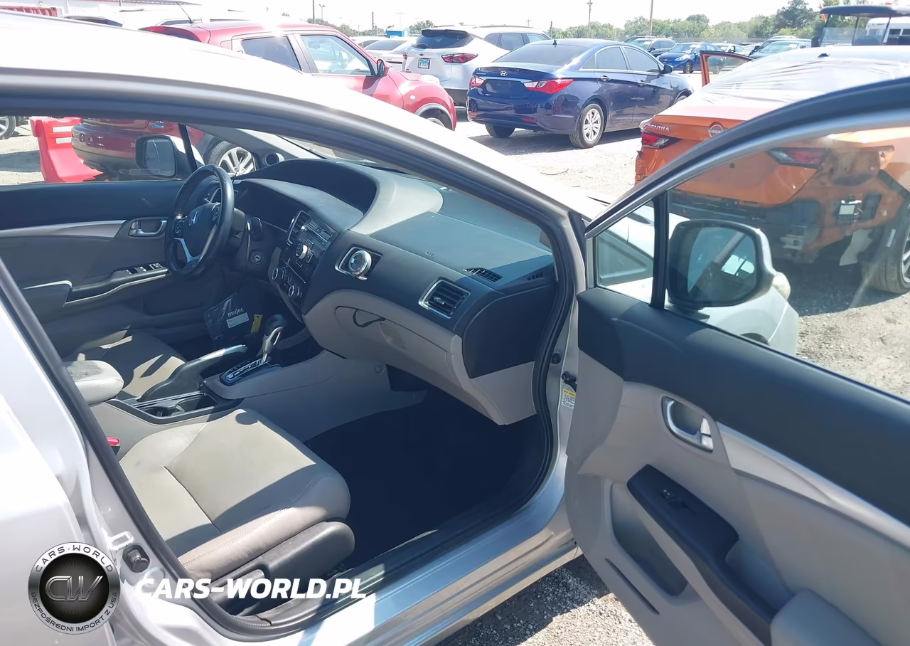 2013 Honda Civic Ex-L VIN:19XFB2F93DE256684 - 5