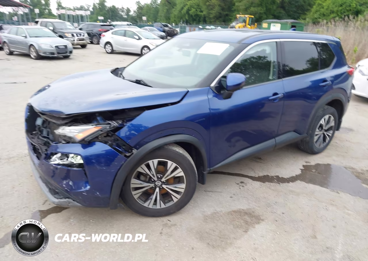 2021 Nissan Rogue Sv Intelligent Awd VIN:JN8AT3BB8MW223731 - 2