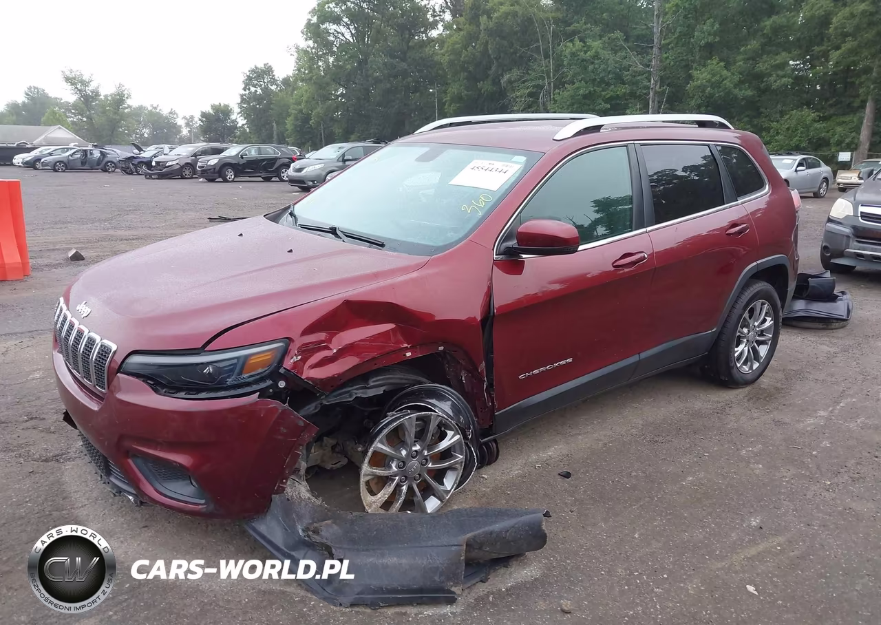 2019 Jeep Cherokee Latitude Plus Fwd VIN:1C4PJLLB9KD387525 - 2